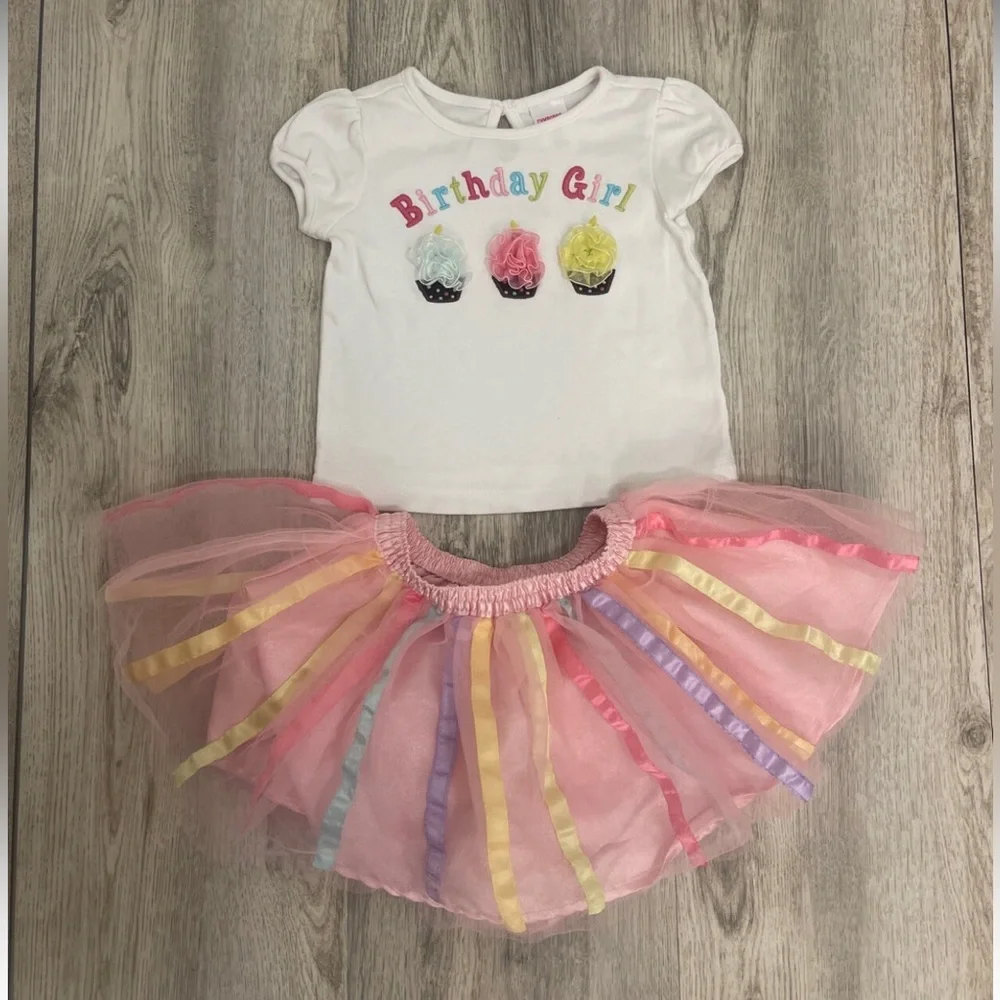 Gymboree Birthday Girl 18-24 Months Outfit